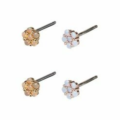 Oliver Bonas Aryan Natural Tiny Flowers Stud Earrings 2 Pack -Default Template 2 unnamed file 191