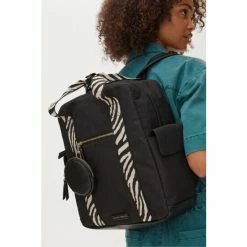 Oliver Bonas Black Olivia Zebra Print Black Backpack -Default Template 2 unnamed file 1932