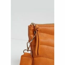 Oliver Bonas Orange Wave Stitch Cross-body Bag -Default Template 2 unnamed file 1945