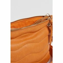 Oliver Bonas Orange Wave Stitch Cross-body Bag -Default Template 2 unnamed file 1947