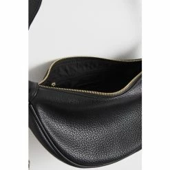 Oliver Bonas Betty Leopard Print Slouch Semi Circle Belt Black Bag -Default Template 2 unnamed file 1964