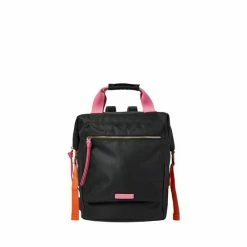 Oliver Bonas Black Slouch Colour Pop Backpack -Default Template 2 unnamed file 1983