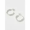 Oliver Bonas Silver Tone Arley Hoop Earrings -Default Template 2 unnamed file 200