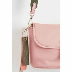 Oliver Bonas Pink Buckle Front Pink Cross-body Bag 6 Oliver Bonas Pink Buckle Front Pink Cross-body Bag -Default Template 2 unnamed file 2003