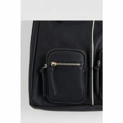 Oliver Bonas Black Mina Plait Strap Tote Bag -Default Template 2 unnamed file 2041