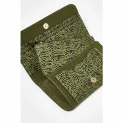 Oliver Bonas Green Zina Zebra Print Purse -Default Template 2 unnamed file 2046