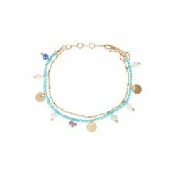 Oliver Bonas Natural Layered Chain Bracelet -Default Template 2 unnamed file 2127