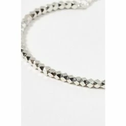 Oliver Bonas Silver Tone Hali Nugget Bead Bracelet -Default Template 2 unnamed file 2140