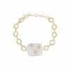 Oliver Bonas Gold Ula Square Pearl Chain Bracelet -Default Template 2 unnamed file 2156