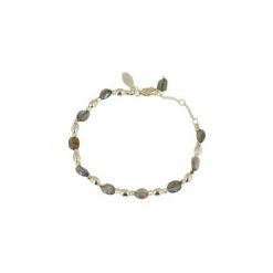 Oliver Bonas Grey Talia Oval Stone Beaded Chain Bracelet -Default Template 2 unnamed file 2174