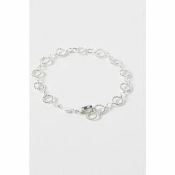 Oliver Bonas Silver Tone Isandro Loop Link Chain Chain Bracelet -Default Template 2 unnamed file 2182