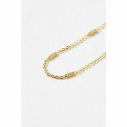 Oliver Bonas Kai Bead Gold Plated Chain Bracelet -Default Template 2 unnamed file 2188