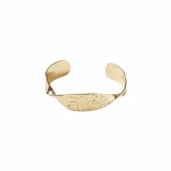 Oliver Bonas Gold Sculptural Twist Gold Plated Cuff Bangle -Default Template 2 unnamed file 2211