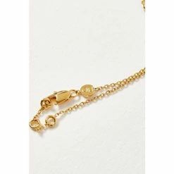 Oliver Bonas Luna Engraved Moon & Disc Gold Plated Brass Bracelet -Default Template 2 unnamed file 2227
