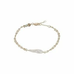 Oliver Bonas White Indigo Long Pearl Chain Bracelet -Default Template 2 unnamed file 2234