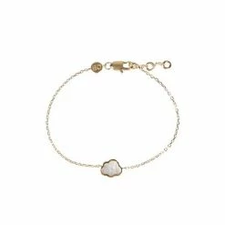 Oliver Bonas Day Dreamer Mother Of Pearl Inlay Cloud White Bracelet -Default Template 2 unnamed file 2240