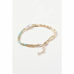 Oliver Bonas Natural Louisa Seed Beads And Pearls Layered Chain Bracelet -Default Template 2 unnamed file 2250