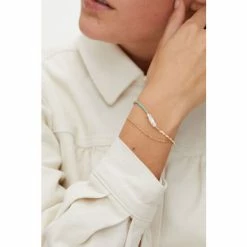 Oliver Bonas Natural Louisa Seed Beads And Pearls Layered Chain Bracelet -Default Template 2 unnamed file 2254