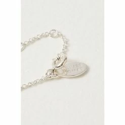 Oliver Bonas Briar Disc And Green Malachite Inlay Dot Sterling Silver Bracelet -Default Template 2 unnamed file 2282