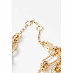 Oliver Bonas Gold Zale Chunky Chain Layered Bracelet -Default Template 2 unnamed file 2292