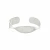 Oliver Bonas Silver Plated Brass Sculptural Twist Plated Cuff Bangle -Default Template 2 unnamed file 2295