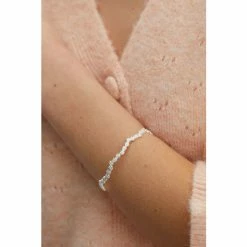 Oliver Bonas Silver Aurora Flower Casting Detail Silver Bangle -Default Template 2 unnamed file 2301