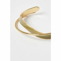 Oliver Bonas Natural Christie Twist Cuff Bangle -Default Template 2 unnamed file 2311
