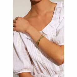 Oliver Bonas Natural Christie Twist Cuff Bangle -Default Template 2 unnamed file 2312