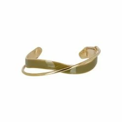 Oliver Bonas Natural Christie Twist Cuff Bangle -Default Template 2 unnamed file 2313