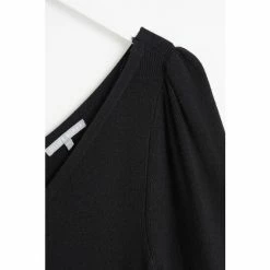 Oliver Bonas Button Through Knitted Black Midi Dress -Default Template 2 unnamed file 2343