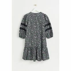 Oliver Bonas Black Ditsy Floral Print Black Mini Dress -Default Template 2 unnamed file 2358