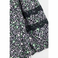 Oliver Bonas Black Ditsy Floral Print Black Mini Dress -Default Template 2 unnamed file 2360