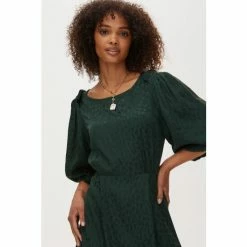 Oliver Bonas Green Jacquard Midi Dress -Default Template 2 unnamed file 2365