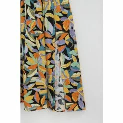 Oliver Bonas Black Abstract Petal Midi Dress -Default Template 2 unnamed file 2387