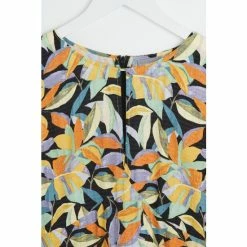 Oliver Bonas Black Abstract Petal Midi Dress -Default Template 2 unnamed file 2389