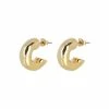 Oliver Bonas Gold Cari Chunky Mini Hoop Earrings -Default Template 2 unnamed file 254