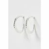 Oliver Bonas Silver Delta Twist Curve Silver Hoop Earrings Large 2 Oliver Bonas Silver Delta Twist Curve Silver Hoop Earrings Large -Default Template 2 unnamed file 375