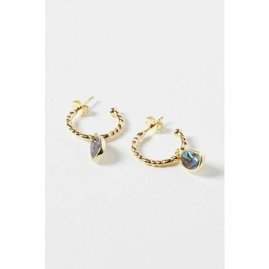 unnamed-file-384.jpg Oliver Bonas Grey Blythe Pebble Charm Paua Shell Gold Plated Hoop Earrings -Default Template 2 unnamed file 384