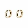 Oliver Bonas White Esperanza Gold Plated Chunky Hoop Earringss -Default Template 2 unnamed file 393