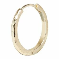 Oliver Bonas Gold Coloured Sami Textured Large Hoop Earrings -Default Template 2 unnamed file 421