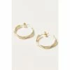 Oliver Bonas Gold Coloured Arley Plated Hoop Earrings -Default Template 2 unnamed file 45