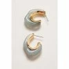 Oliver Bonas Green Enora Organic Shaped Resin Inlay Hoop Earrings -Default Template 2 unnamed file 481