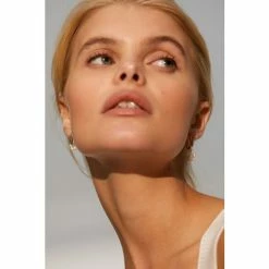 Oliver Bonas Gold Bondi Pearl Mismatched Hoop Earrings Pack Of Four -Default Template 2 unnamed file 535