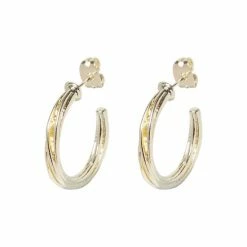 Oliver Bonas Gold Tone Frisco Chunky Twist Hoop Earrings -Default Template 2 unnamed file 644
