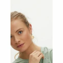 Oliver Bonas Gold Toned Nara Drop Earrings -Default Template 2 unnamed file 704