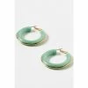 Oliver Bonas Green Hoop Earrings -Default Template 2 unnamed file 711