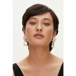 Oliver Bonas Natural Odette Stud Earrings -Default Template 2 unnamed file 766