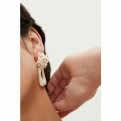 Oliver Bonas Natural Odette Stud Earrings -Default Template 2 unnamed file 767