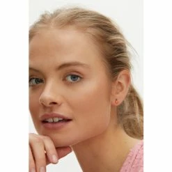 Oliver Bonas Orange Stone Stud Earrings -Default Template 2 unnamed file 787