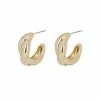 Oliver Bonas Gold Coral Entwined Hoop Earrings -Default Template 2 unnamed file 870
